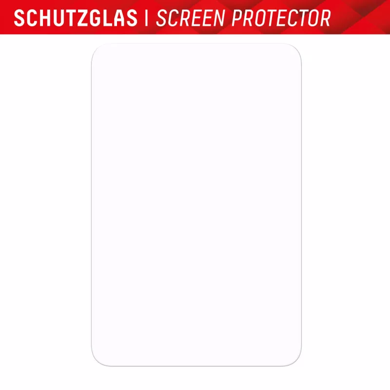 Displex pellicola protettiva per display (9H) per Apple iPad mini 8,3'' (6ª gen./7ª gen. 2024), cornice di montaggio Eco, antigraffio