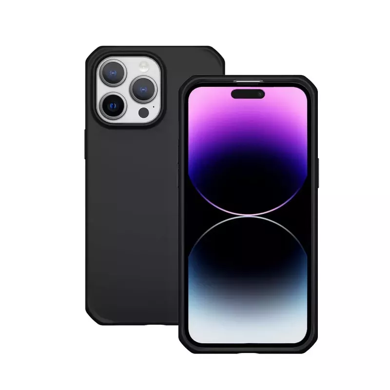 Cover Mobilis 066052 custodia per iPhone 14 15 15,5 cm nero