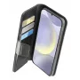Custodia folio Cellularline Galaxy S25 16,1 cm nero 3 scomparti per carte