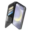 Custodia folio Cellularline Galaxy S25 16,1 cm nero 3 scomparti per carte