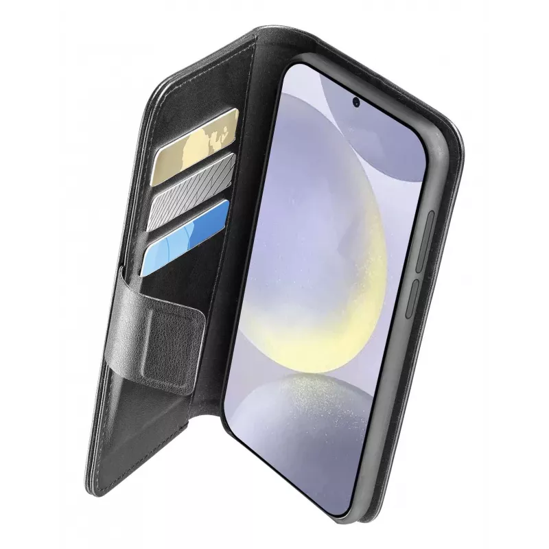 Cellularline Book Agenda – custodia a libro in similpelle con chiusura magnetica per Galaxy S25+