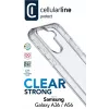 Cellularline Clear Protect - Galaxy A36/A56 custodia rigida con bordi in gomma