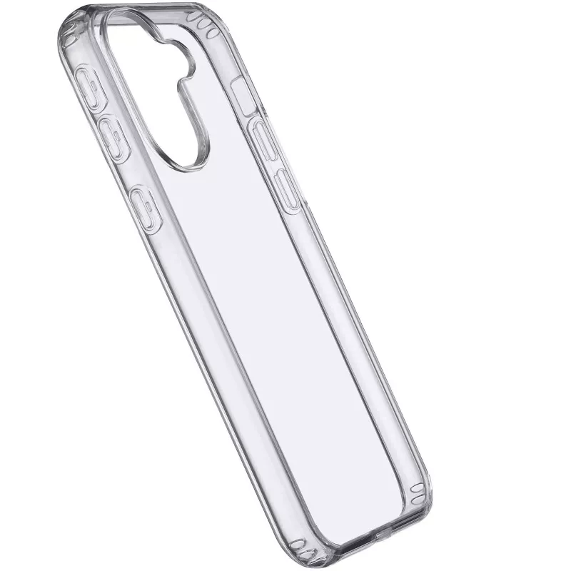 Cellularline Clear Protect - Galaxy A36/A56 custodia rigida con bordi in gomma