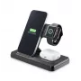 Tech Pop dock station per dispositivi mobili smartwatch/smartphone nero
