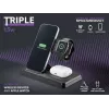 Tech Pop dock station per dispositivi mobili smartwatch/smartphone nero