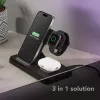 Tech Pop dock station per dispositivi mobili smartwatch/smartphone nero