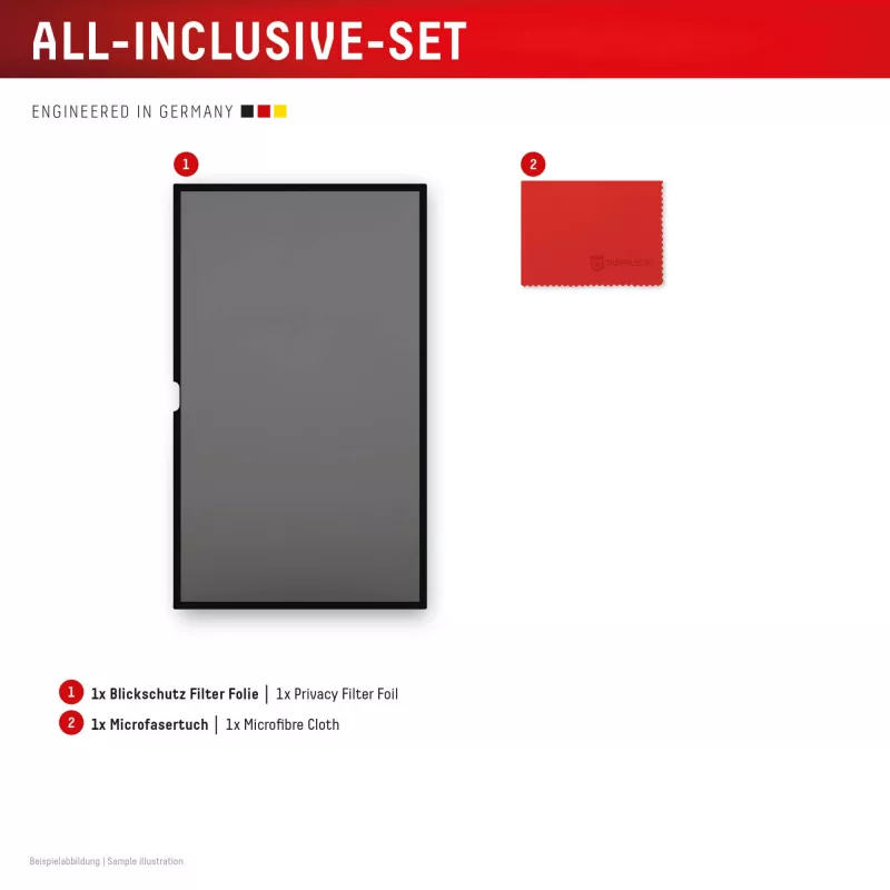 Displex PRIVACY SAFE filtro privacy rimovibile a due vie per Studio Display 27 pollici