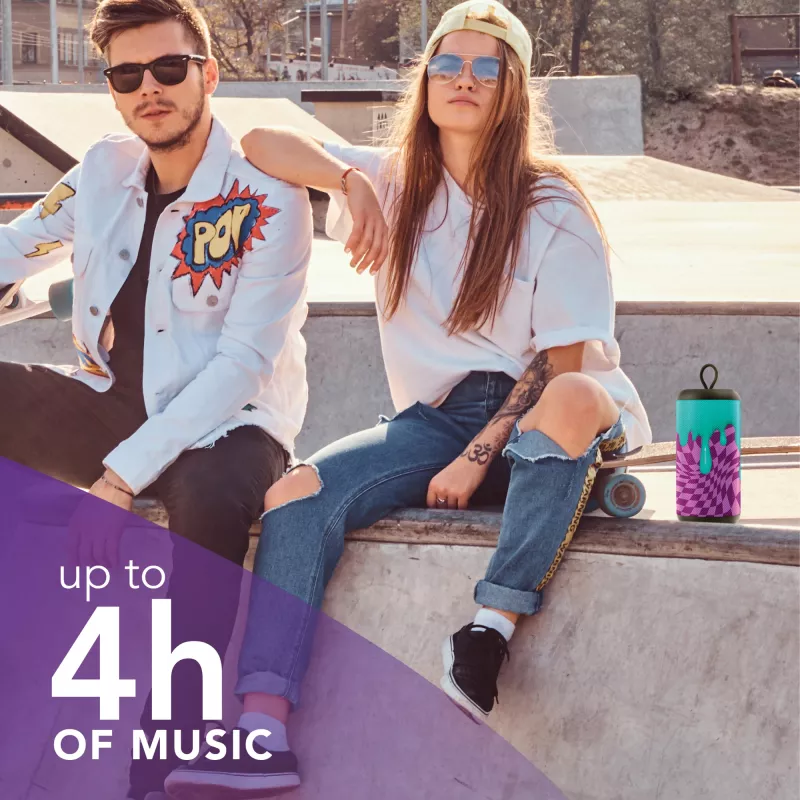 Altoparlante portatile mono Music Sound altoparlante verticale viola