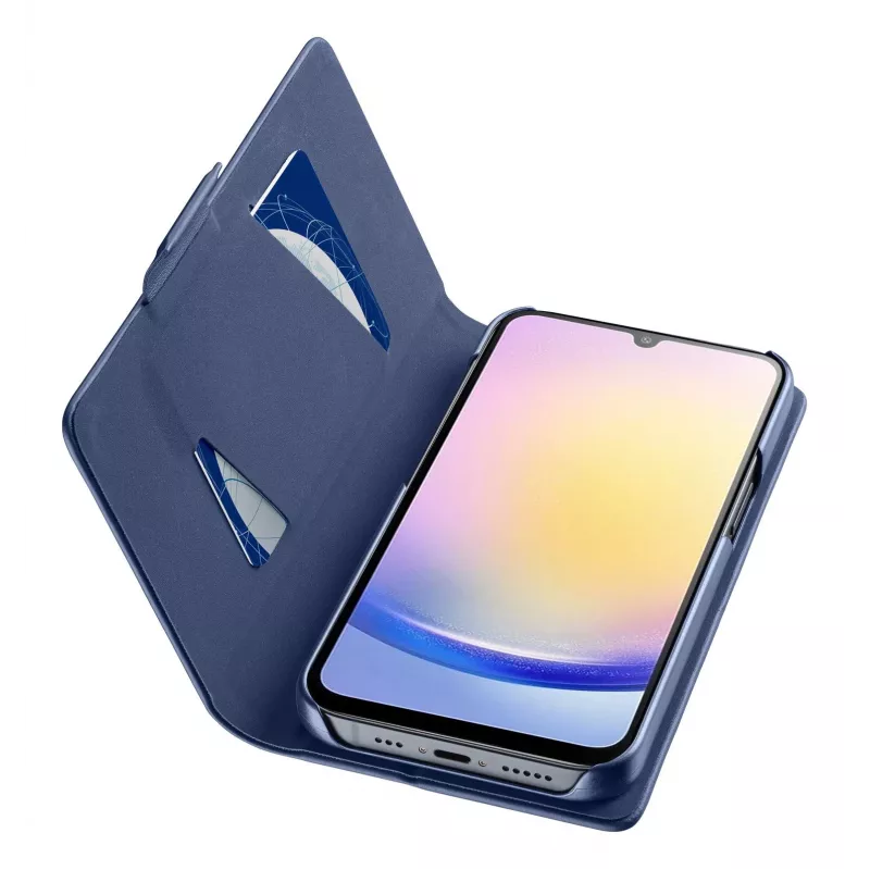 Custodia portafoglio Cellularline Galaxy A26 blu 16,8 cm