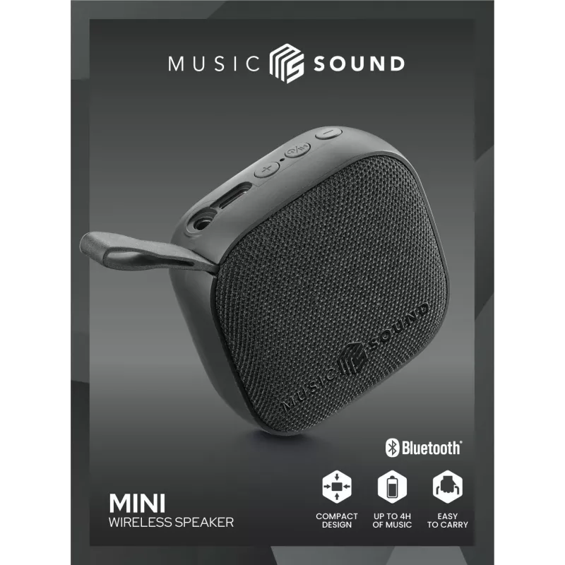 Music Sound altoparlante wireless mini compatto e colorato altoparlante Bluetooth 3 Watt