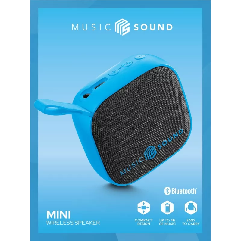Music Sound altoparlante wireless mini compatto e colorato altoparlante Bluetooth 3 Watt