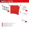 Vetro temperato protezione display e.v.i. per Samsung Galaxy S25+ — DISPLEX CAMGLASS ALL-IN-ONE (modello 02118)