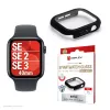 Protezione display PanzerGlass Displex 10H per Apple Watch SE3/SE2/SE (40 mm) – full body, IP68, a clip, nero opaco