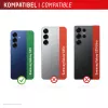 Vetro premium per lenti fotocamera Displex, Samsung Galaxy S25, 10H, anelli singoli, DLC, trasparente, Quick Mount