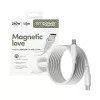 PanzerGlass empower™ by ® cavo Magnetico 240W USB-C a USB-C | USB 2.0 | 1,5 m | Silver White
