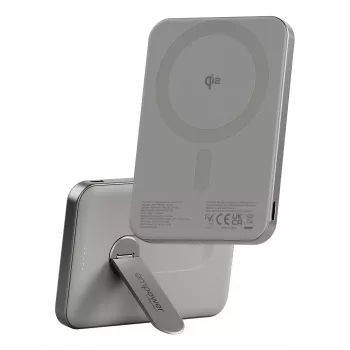 Powerbank PanzerGlass empower by empower Bank con Spin Stand 5000mAh Titanium