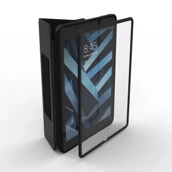 Custodia folio ZAGG Rugged Messenger Apple iPad 10.2 25,9 cm Charcoal