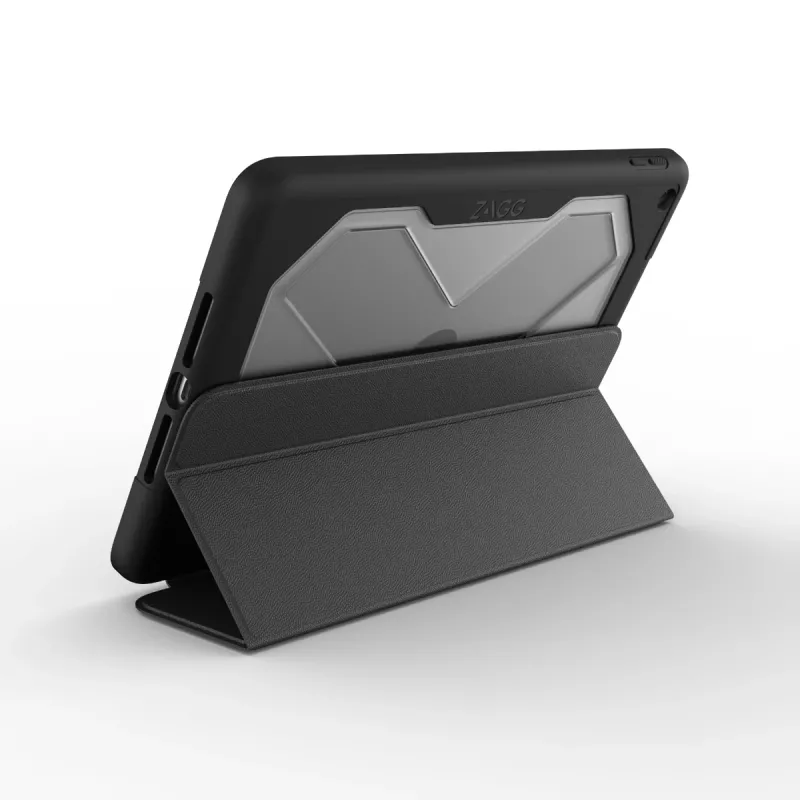 Custodia folio ZAGG Rugged Messenger Apple iPad 10.2 25,9 cm Charcoal