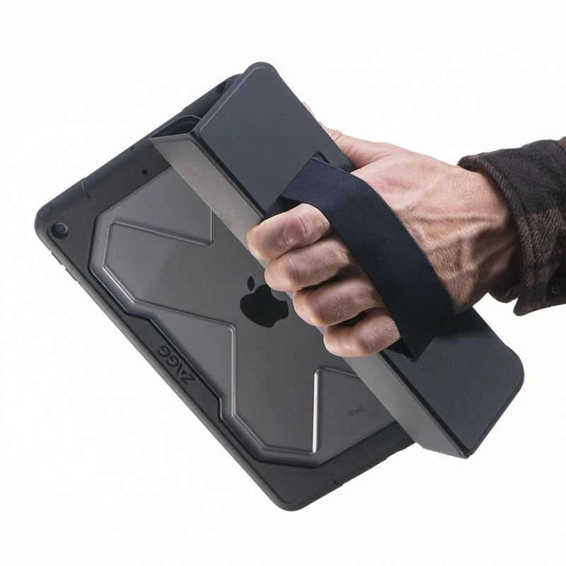 Custodia folio ZAGG Rugged Messenger Apple iPad 10.2 25,9 cm Charcoal