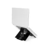 R-Go Tools supporto per laptop R-Go Riser Flexible, supporto per laptop pieghevole regolabile, ergonomico, alluminio Hylite, nero