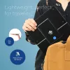 R-Go Tools supporto per laptop R-Go Riser Flexible, supporto per laptop pieghevole regolabile, ergonomico, alluminio Hylite, nero