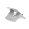 R-Go Tools supporto per laptop R-Go Riser Flexible, supporto per laptop pieghevole regolabile, ergonomico, alluminio Hylite, argento