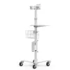 Cestino per carrello Compulocks RF02BKTW bianco