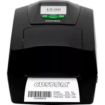 Stampante POS CUSTOM D4 202 con filo termica diretta 203x203 DPI