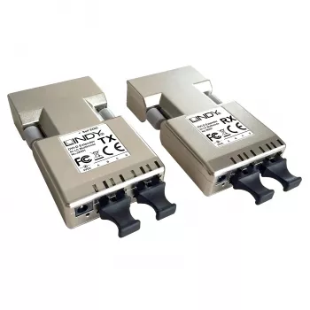 Lindy 500m fibra ottica DVI-D Single Link extender