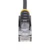 StarTech.com Cavo CAT6 da 1,5 m – sottile – connettori RJ45 con linguetta – Nero