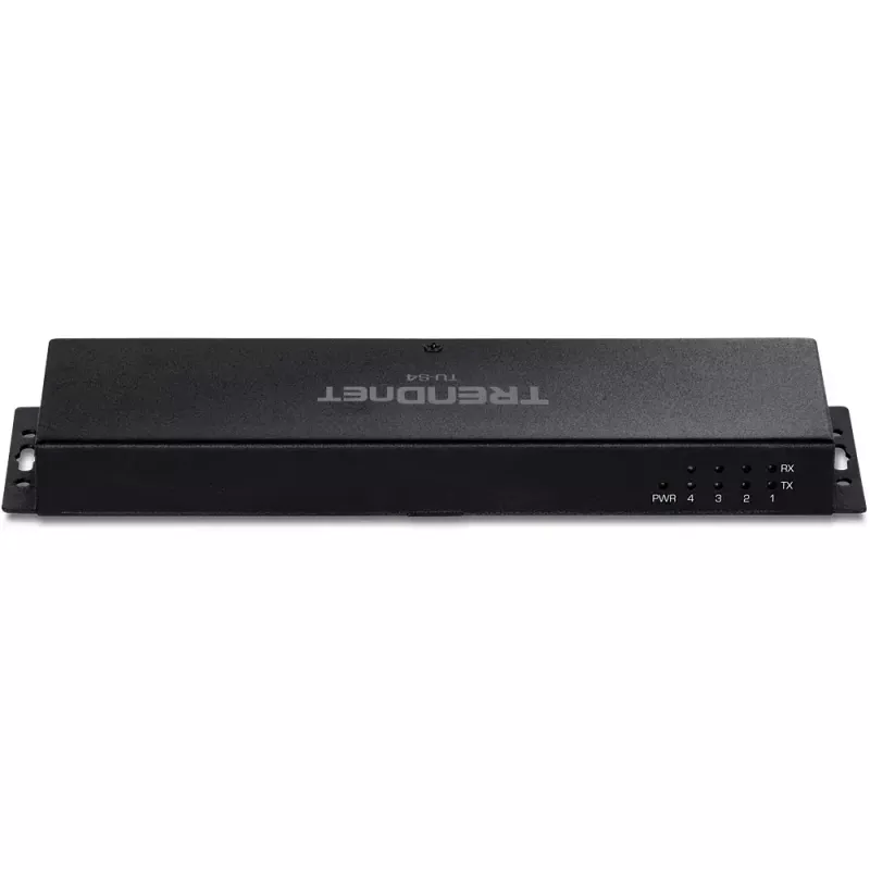 Adattatore per schede di interfaccia RS-232 Trendnet TU-S4 USB Type-B femmina Nero