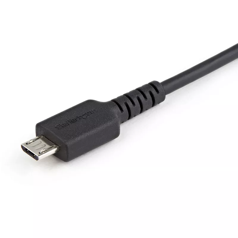 StarTech.com Cavo di ricarica Secure da 1 m – USB-A a Micro-USB data blocker solo ricarica – cavo solo alimentazione per telefono/tablet – cavo adattatore USB con blocco dati