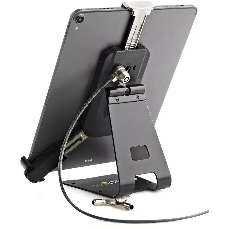 StarTech.com Supporto per tablet sicuro con cavo di sicurezza K-Slot – supporto per tablet bloccabile per tablet da 7,9