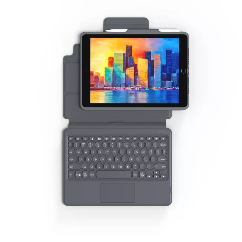ZAGG tastiera Pro Keys with Trackpad-Apple-iPad 10.2-nero/grigio-tedesco