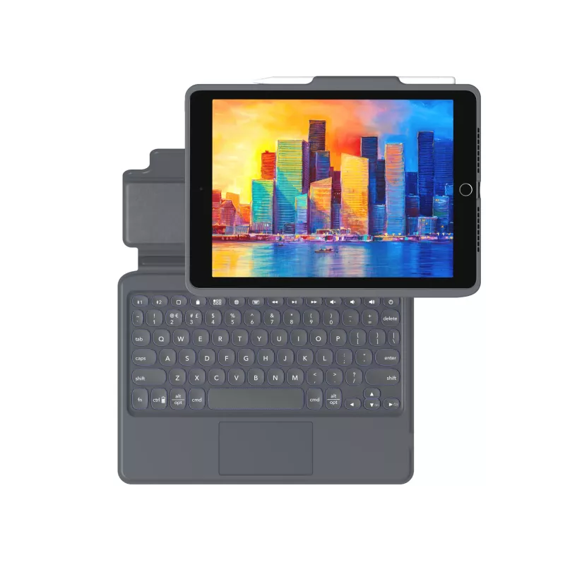 ZAGG tastiera Pro Keys with Trackpad-Apple-iPad 10.2-nero/grigio-tedesco