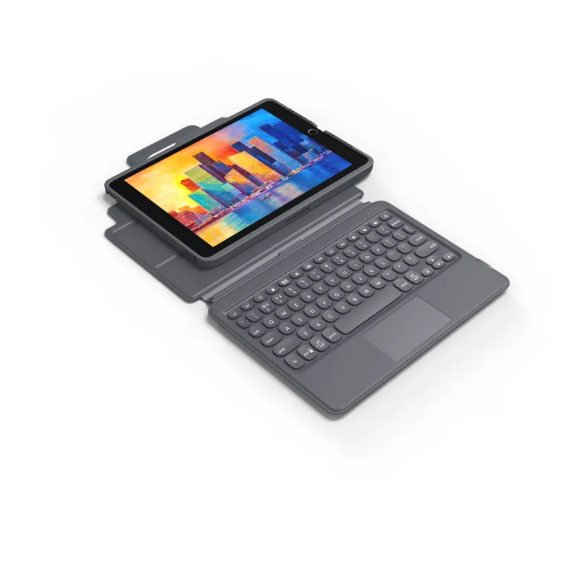 ZAGG tastiera Pro Keys with Trackpad-Apple-iPad 10.2-nero/grigio-tedesco