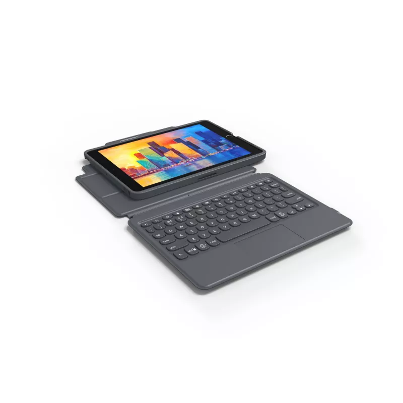 ZAGG tastiera Pro Keys with Trackpad-Apple-iPad 10.2-nero/grigio-tedesco