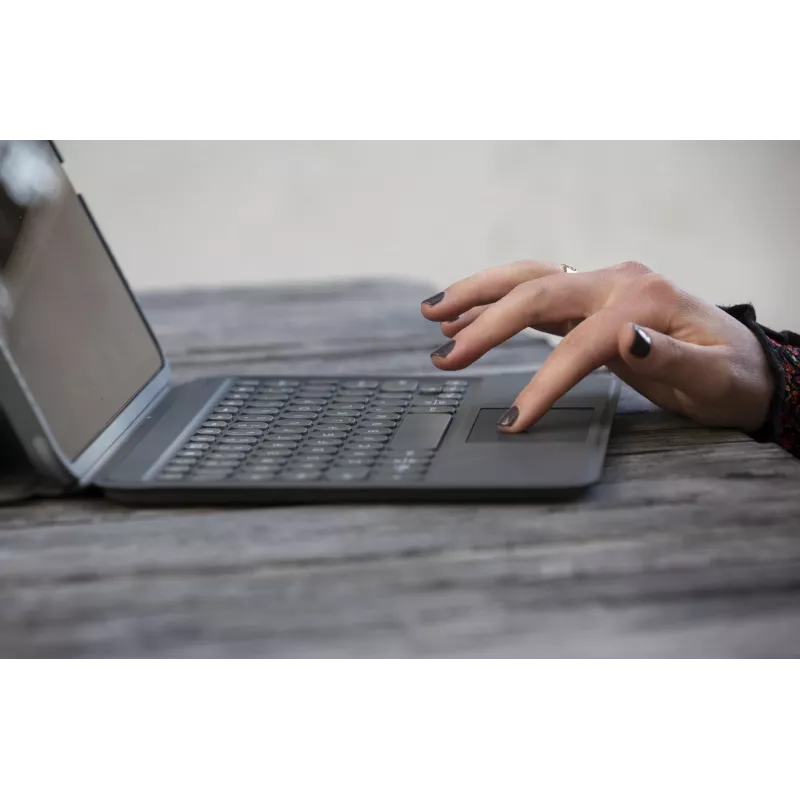 ZAGG tastiera Pro Keys with Trackpad-Apple-iPad 10.2-nero/grigio-tedesco