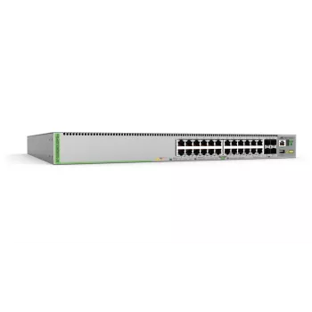 Allied Telesis AT-GS980MX/28PSM-50 Switch di rete Managed L3 Gigabit Ethernet (10/100/1000) Power over Ethernet (PoE) 1U Grigio
