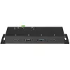 StarTech.com Hub USB-C a 4 porte 10 Gbit/s – Hub USB-C industriale in metallo – 2x USB-C e 2x USB-A – Protezione da sovratensione ESD – Host USB-C o USB-A – Hub USB 3.2 Gen 2 Type-C alimentato autonomamente e montabile