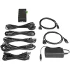 StarTech.com Hub USB-C a 4 porte 10 Gbit/s – Hub USB-C industriale in metallo – 2x USB-C e 2x USB-A – Protezione da sovratensione ESD – Host USB-C o USB-A – Hub USB 3.2 Gen 2 Type-C alimentato autonomamente e montabile