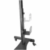 StarTech.com carrello mobile per workstation con supporto monitor, supporto CPU/PC, ripiano per tastiera – carrello ergonomico regolabile in altezza per computer desktop – postazione di lavoro mobile su ruote