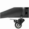 StarTech.com carrello mobile per workstation con supporto monitor, supporto CPU/PC, ripiano per tastiera – carrello ergonomico regolabile in altezza per computer desktop – postazione di lavoro mobile su ruote