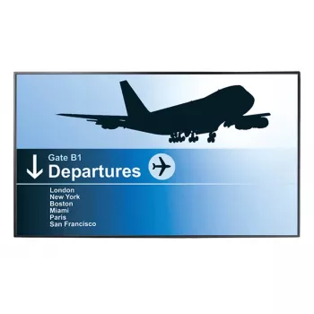 AG Neovo display commerciale 4K da 65 pollici, monitor piatto digital signage, 163,8 cm (64,5 pollici), LCD, 3840 x 2160 pixel, 24/7