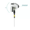 Lucchetto di sicurezza snello rotante a chiave Mobilis 001325 T Lock bianco