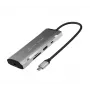 j5create JCD393 4K60 Elite USB-C® 10Gbps Mini Dock, grigio spazio