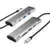 j5create JCD393 4K60 Elite USB-C® 10Gbps Mini Dock, grigio spazio