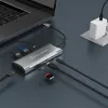 j5create JCD393 4K60 Elite USB-C® 10Gbps Mini Dock, grigio spazio