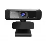 Webcam USB™ HD j5create JVCU100 con rotazione a 360°, risoluzione di registrazione video 1080p, nero