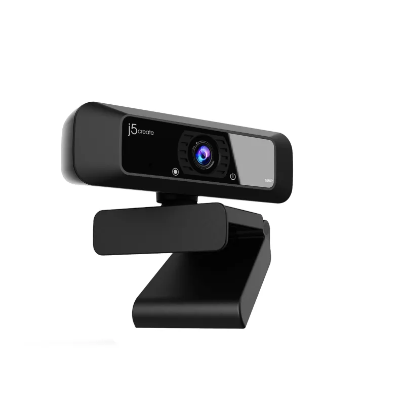 Webcam USB™ HD j5create JVCU100 con rotazione a 360°, risoluzione di registrazione video 1080p, nero